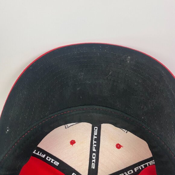 Vintage Rip Curl Hat Cap Flexfit Men's 6 7/8 - 7 1/4 Patch Red Flex Fit - Picture 8 of 10